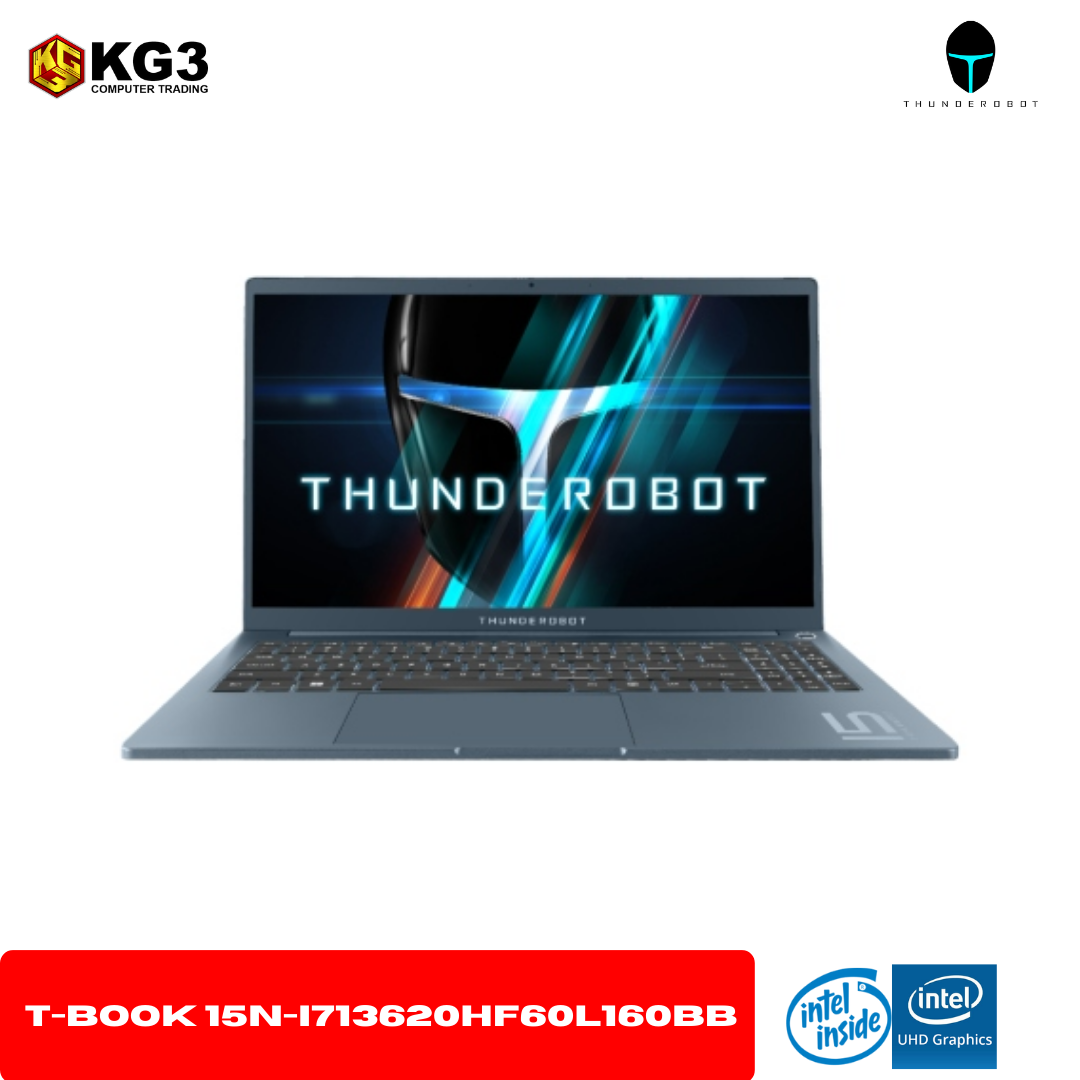 Thunderobot T-Book 15N-i713620HF60L160BB i7-13620H 15.6" FHD IPS 16GB DDR4 (Max 32GB) 512GB M.2 PCIe
