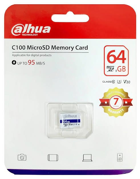Dahua DHI-TF-C100 64GB MicroSD CARD view 3