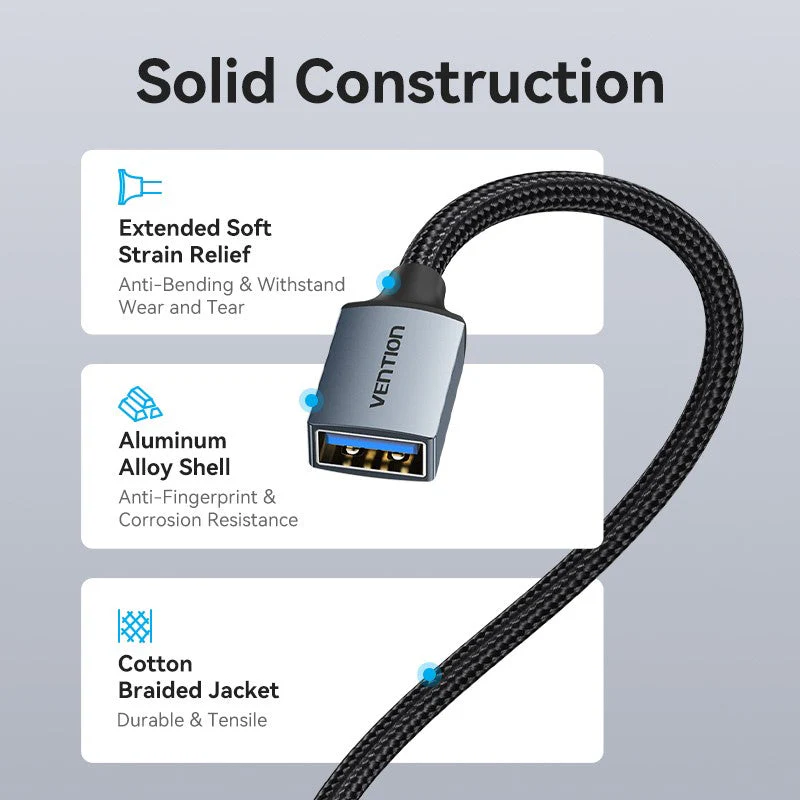 Vention CBLHI USB 3.0 Extension Cable 3M Pure Copper view 3