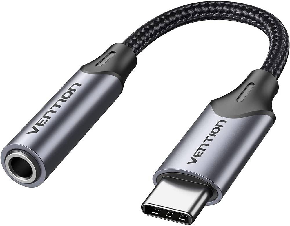 VENTION BGMHA USB-C Male to 3.5MM Earphone Jack with DAC