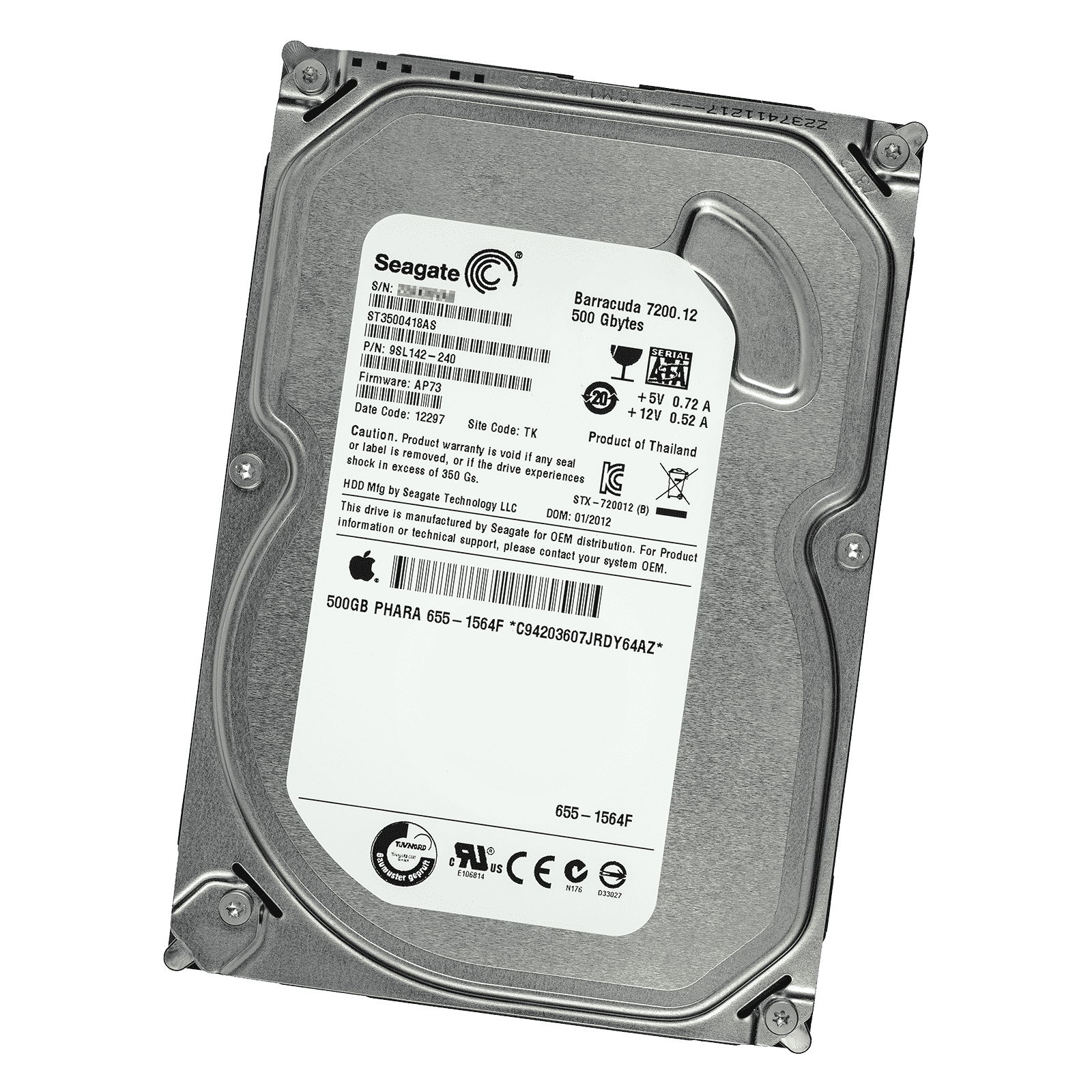 OEM 500GB 3.5"