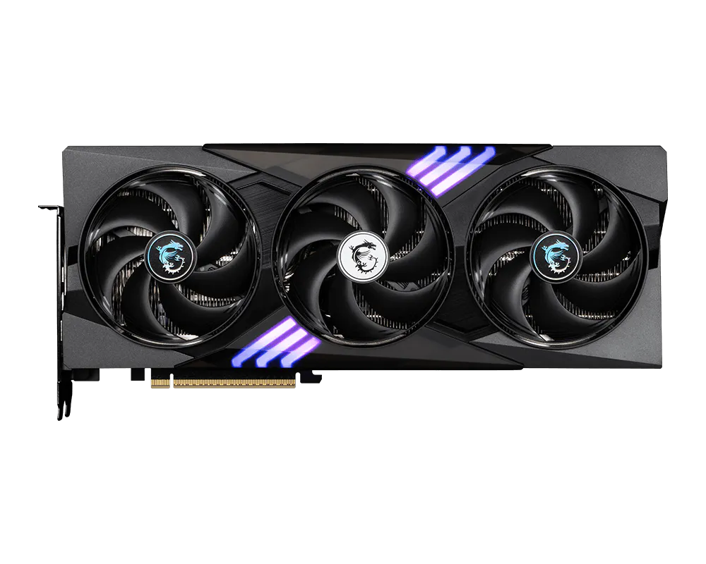 MSI GeForce RTX 5070 GAMING TRIO OC 12GB GDDR7 BLACK view 2
