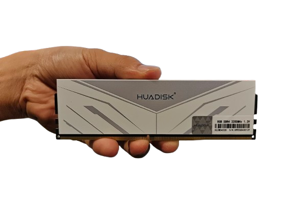 HUADISK 8GB DDR4 3200Mhz DESKTOP with HEATSINK UDIMM view 2