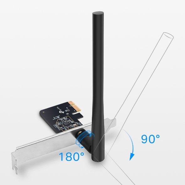 TP-LINK Archer T2E AC600 Dual Band Wi-Fi PCI Express Adapter view 2