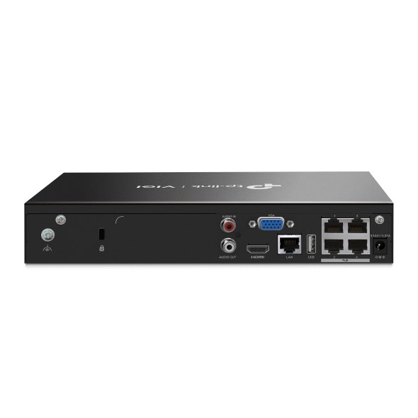 TP-Link VIGI NVR1004H-4P 4CH PoE Network Video Recorder view 3