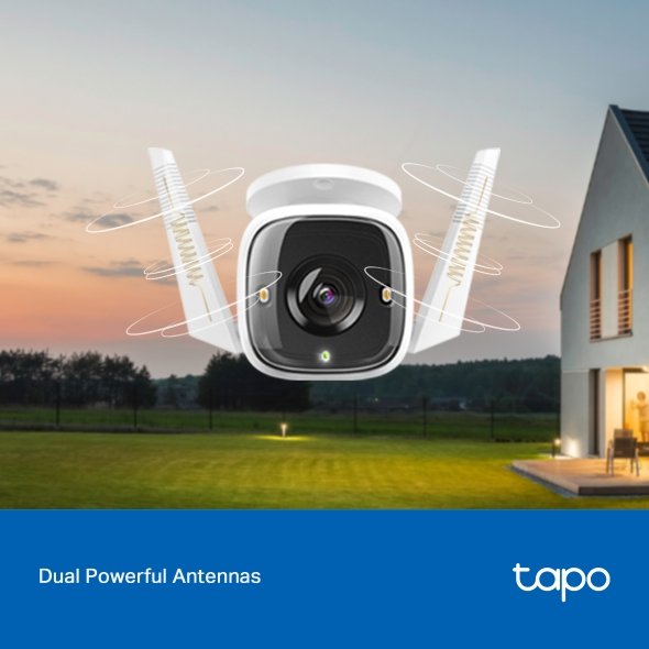 TP-Link Tapo C320WS Outdoor Security Wi-Fi Camera view 2