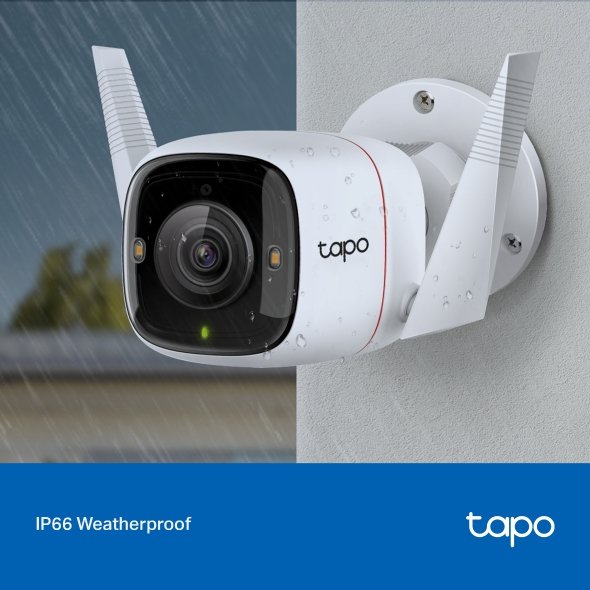 TP-Link Tapo C320WS Outdoor Security Wi-Fi Camera view 3