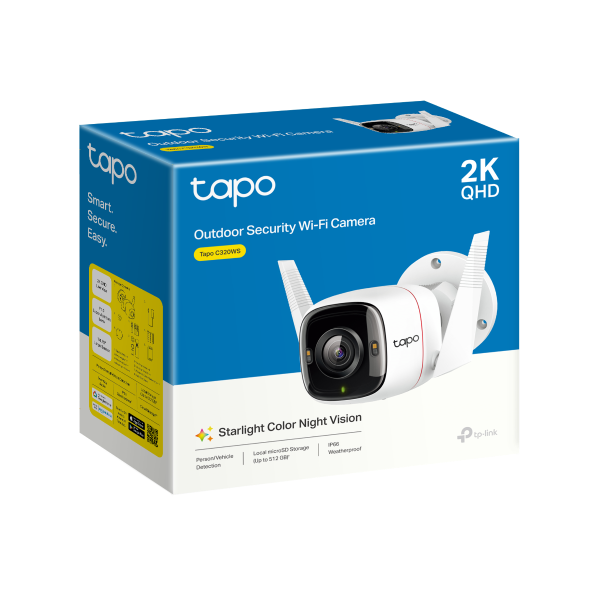 TP-Link Tapo C320WS Outdoor Security Wi-Fi Camera view 4