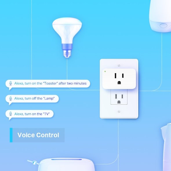 TP-Link Tapo P105 (1-pack) Mini Smart Wi-Fi Plug view 2
