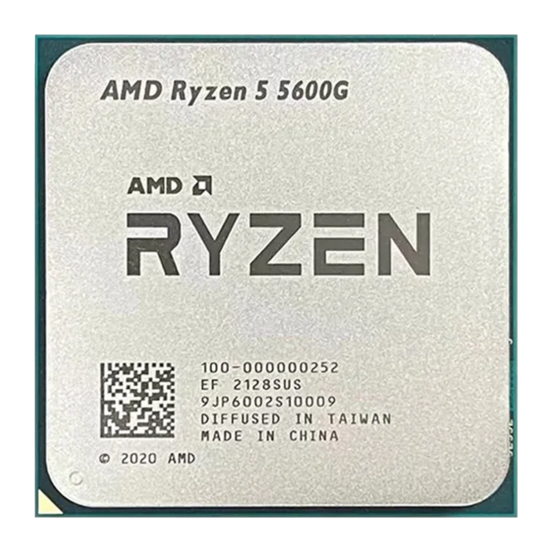 AMD Ryzen 5 5600G Tray with AMD FAN view 2
