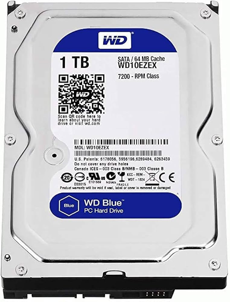 WD BLUE 1TB 3.5"