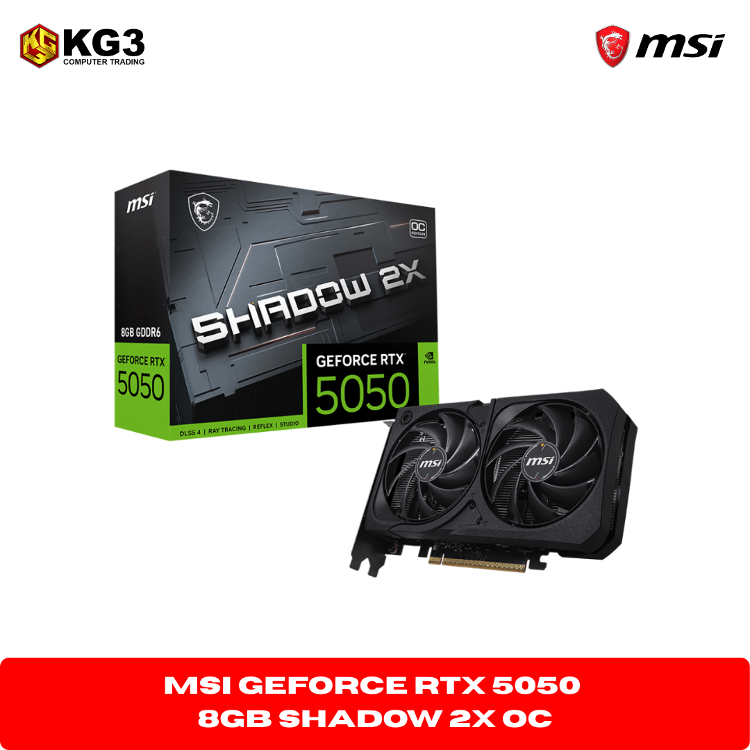 MSI GeForce RTX 5050 8G SHADOW 2X OC