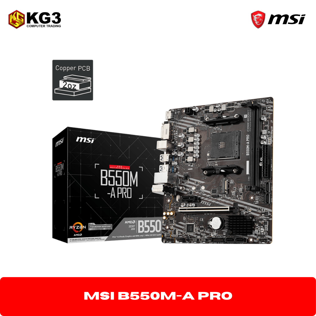 MSI B550M-A PRO