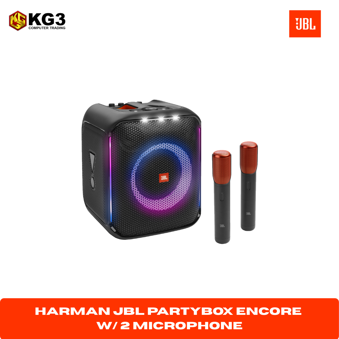 HARMAN JBL PartyBox Encore w/ 2 Microphone