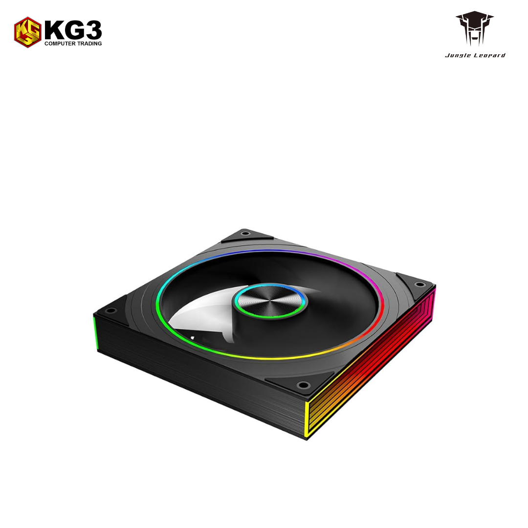 Jungle Leopard Transwarp ARGB Single Fan BLACK