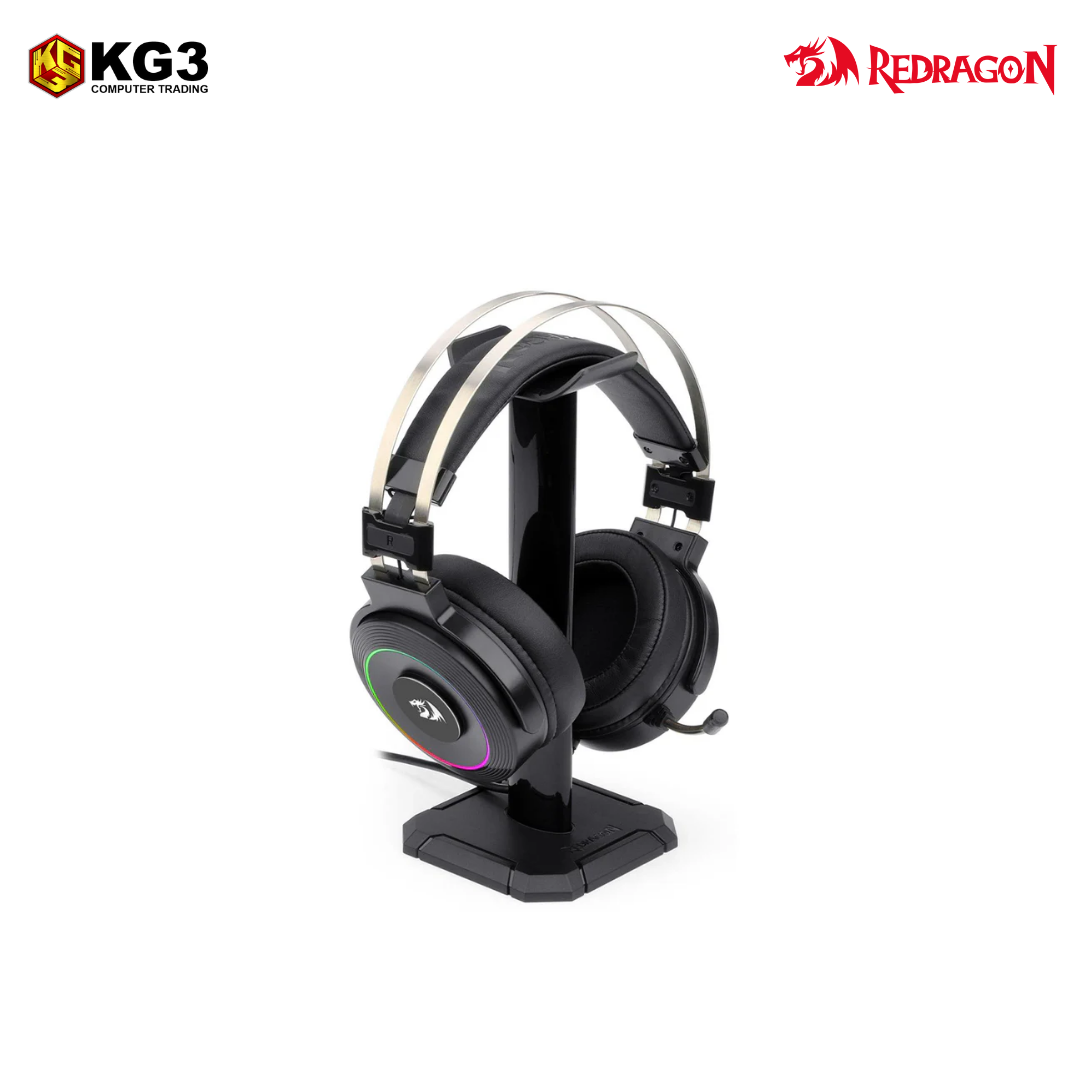 REDRAGON LAMIA 2 GAMING HEADSET WITH STAND BLACK